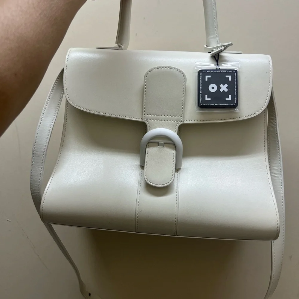 Delvaux Chic Cream Satchel Bag, so Precious! - Picture 1 of 11